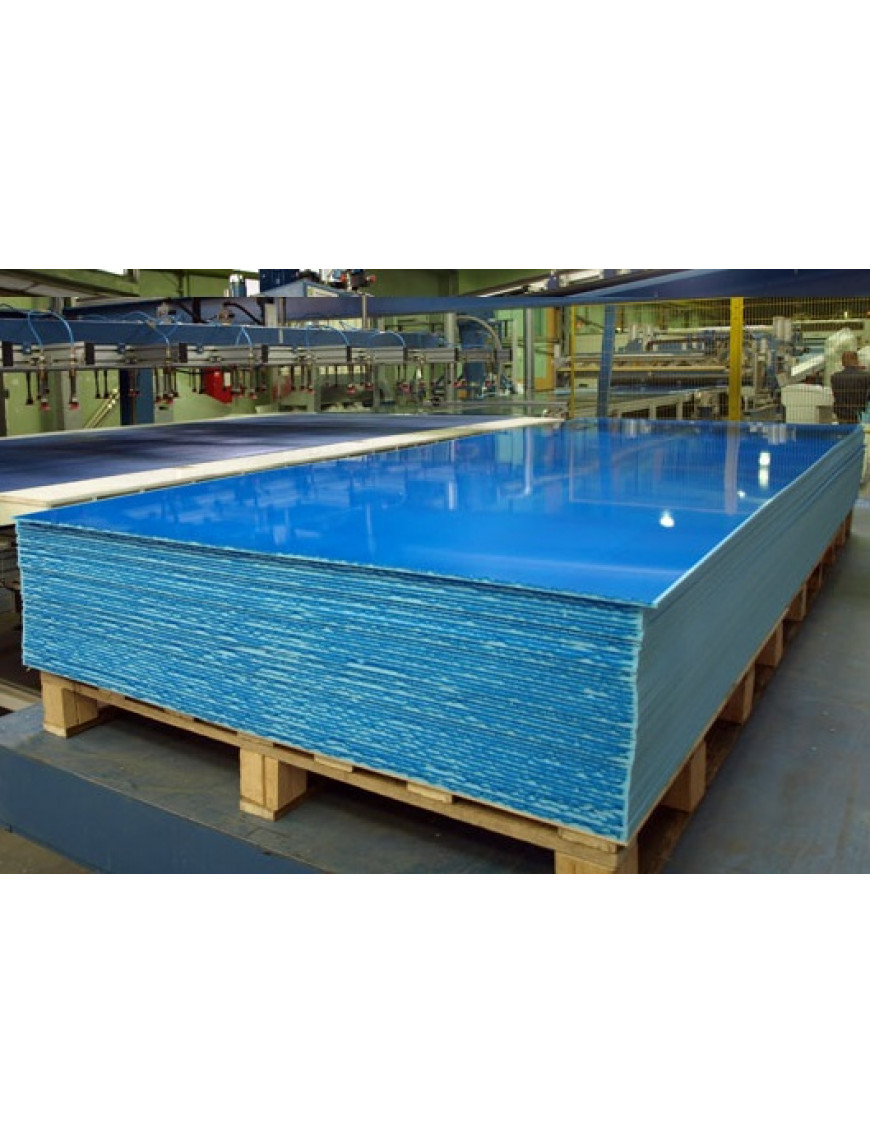 Полипропилен 6*1500*4000 Голубой