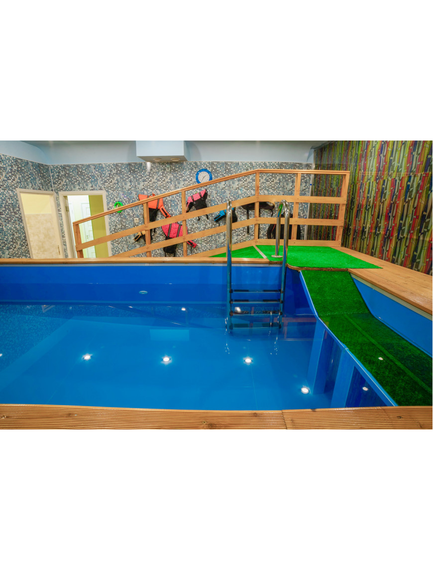 бассейн 5,5*3,0*1,5м (д*ш*г) т-8 мм. для собак