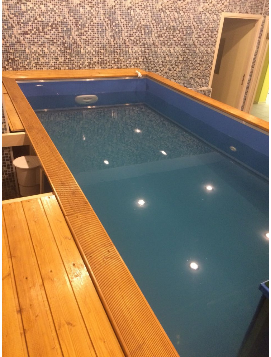 бассейн 5,5*3,0*1,5м (д*ш*г) т-8 мм. для собак